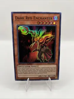 Yugioh Dark Red Enchanter Speed Duel - SBSC-EN002 Super Rare 1st Edition - Image 1
