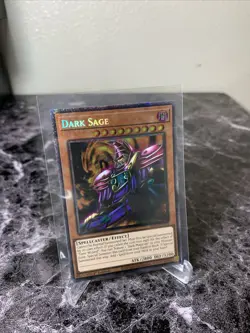 YuGiOh Rarity Collection 5 Dark Sage (Starlight Rare) 1st Ed. RA05-EN004 - Image 2