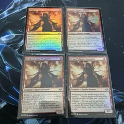YuGiOh Dragon’s Rage Mediator English Foil Trading Card Individual - Image 1