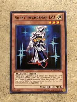 1x (EX) Silent Swordsman LV3 - LCYW-EN033 - Common - 1st Edition YuGiOh - Image 1
