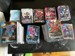 Gundam Card Game, Bulk 900+ cards, C-R, NewType Rising To Phantom Aria - Image 1