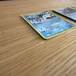 Pokemon TCG EX Team Magma vs Team Aqua 4 Card Lot Castform Vaporeon EN E-Reader - Image 3