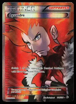 Lysandre 104/106 Holo Full Art XY Flashfire Pokemon Card - Image 1