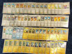 Lot of 400+ - Pokemon TCG - Reverse Holo Cards - All Penny Sleeved - NM-MT - Image 2