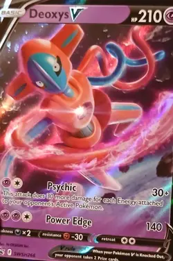 Deoxys V - SWSH266 Promo Holo SWSH: Sword & Shield Promo Cards Pokemon - Image 1