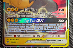 2019 Pikachu & Zekrom GX 33/181 Tag Team Team Up Pokemon TCG Trading Card Game - Image 4