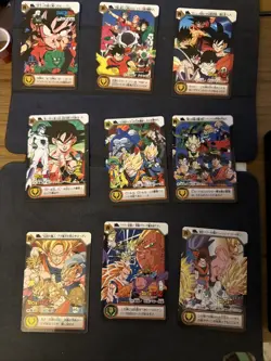 Dragon Ball Z - DBZ Carddass Hondan Part 25 - 24x Regular Cards 1995 - Bandai - Image 3
