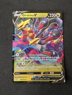 Pokemon TCG: Giratina V SWSH259 SWSH: Sword & Shield Promo Card Holo NM - Image 1