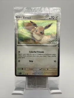 Eevee (Holiday Calendar) 133/165 Miscellaneous Cards & Products Holo - Image 1