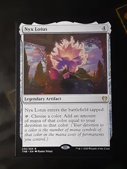 Nyx Lotus , Theros Beyond Death , Near Mint, MTG , FREE SHIPPING - Image 1