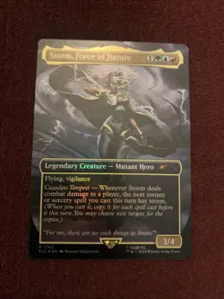 Storm, Force of Nature (Rainbow Foil) Secret Lair Drop Foil - Image 1