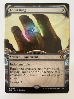 Lotus Ring *Non-Foil* SHOWCASE OTJ BIG MTG NM/MT The Big Score pack fresh edh - Image 1
