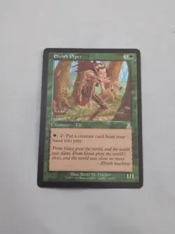 Elvish Piper Urza’s Destiny LP MTG Magic the Gathering Rare - Image 1