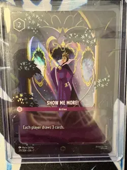 2025 Disney Lorcana EN 7 Show Me More! Enchanted #211/204 - Image 3