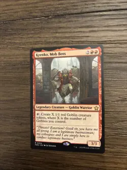 Krenko, Mob Boss Foundations Regular - Image 1