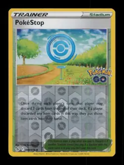 REVERSE HOLO POKESTOP UNCOMMON 068/078 LP POKEMON - Image 1