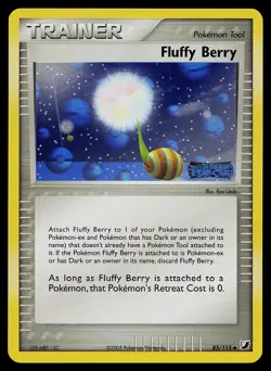 Pokemon Card - Fluffy Berry Unseen Forces 85/115 Reverse Holo Uncommon Stamped - Image 1