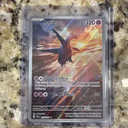 Pokemon Latios Illustration Rare Full Art Holo 203/191 SV08 Surging Sparks EN - Image 1