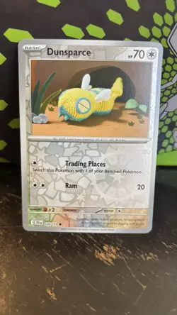 Pokemon TCG Dunsparce 120/159 Journey Together Reverse Holo NM - Image 2