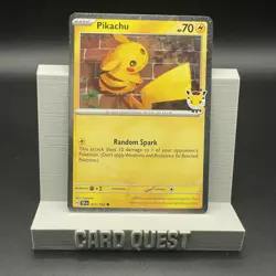 Pokemon TCG Pikachu 051/162 Pokemon Day 2026 - Please Read Description - Image 1