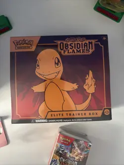 Pokemon: Scarlet & Violet Obsidian Flames ETB and Booster bundle - Image 2