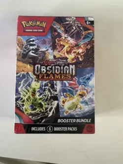 Pokemon: Scarlet & Violet Obsidian Flames ETB and Booster bundle - Image 3
