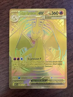 Mega Charizard Y ex - 294/217 ME: Ascended Heroes #294/217, Mega Hyper Rare - Image 1