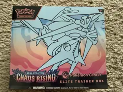 Pokemon TCG Chaos Rising Elite Pokemon Center Exclusive ETB - Sealed - Image 1
