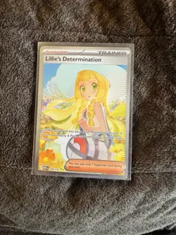 Pokemon TCG Lillie's Determination Mega Evolution 184/132 SAR Near Mint - Image 1