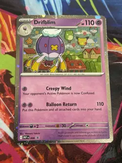 Pokemon Mega Evolution Promos #6 Drifblim Cosmos Holo - Image 1