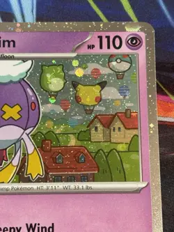 Pokemon Mega Evolution Promos #6 Drifblim Cosmos Holo - Image 3