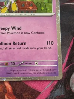 Pokemon Mega Evolution Promos #6 Drifblim Cosmos Holo - Image 5