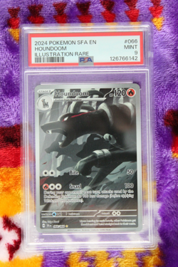 Pokemon TCG Houndoom 066/064 Sv: Shrouded Fable Holo PSA Grade 9 - Image 1