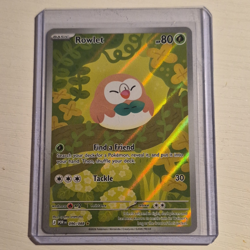 Nintendo Pokemon TCG Rowlet 090/088 Perfect Order Art Rare EN 80 HP - Image 1