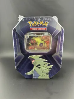 Pokemon TCG Sealed Tin Box Lot of 3 Darkrai Slaking Tyranitar English - Image 2