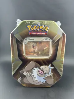 Pokemon TCG Sealed Tin Box Lot of 3 Darkrai Slaking Tyranitar English - Image 3