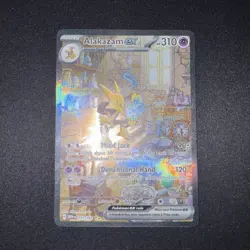 Pokemon Alakazam ex 201/165 Pokemon Scarlet & Violet 151 SIR Mint!!! - Image 2
