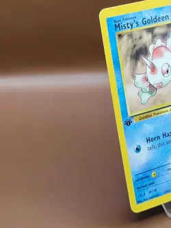 Pokemon 1st Edition Gym Heroes Misty's Goldeen Rare 30/132 💧 - Image 3