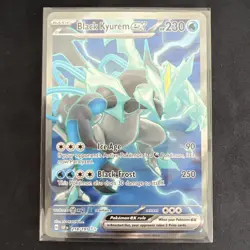 2024 Pokemon SV Surging Sparks SSP EN Black Kyurem Ex Ultra Rare #218/191 - Image 1