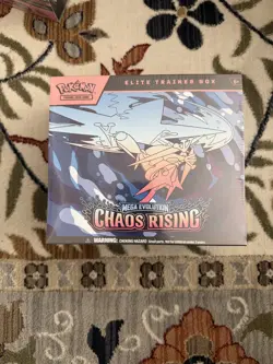 Pokemon TCG Chaos Rising Elite Trainer Box ETB | IN HAND SEALED | FAST 🚀🌟 - Image 1