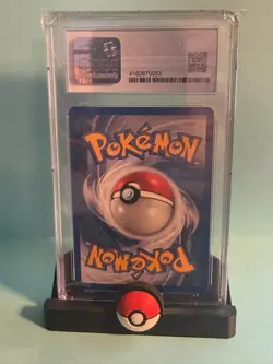 Graded POKEMON DARKNESS ENERGY REVERSE HOLO 86/106 - OLD BLUE CGC 8.5 - Image 2