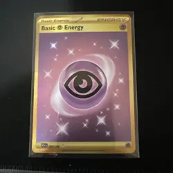 Basic Psychic Energy 207/165 Hyper Rare Gold Scarlet & Violet 151 Pokemon TCG1 - Image 1