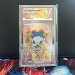 Pokemon TCG Marill 232/217 Ascended Heroes Illustration Rare Holo Ace 10 - Image 1