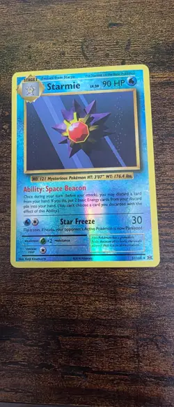 Starmie 31/108 Rare Evolutions Pokemon Reverse Holo Near Mint - Image 1