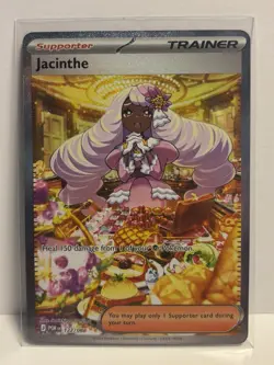 The Pokemon Company Jacinthe Perfect Order 122/088 Secret Rare Full Art Holo - Image 1