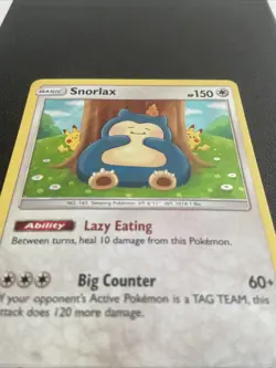 Pokemon - Snorlax - 158/214 Unbroken Bonds - Holofoil Rare - NM - Image 2
