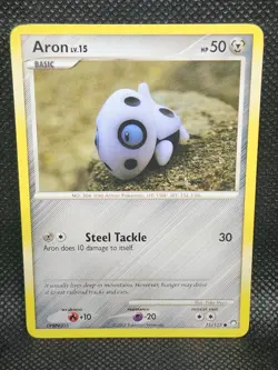 Pokemon Aron Mysterious Treasures 71/123 LP Condition - Image 1