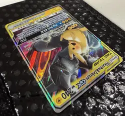 Pikachu and Zekrom GX Tag Team 33/181 2019 Pokemon Sun & Moon Team Up (Holo, NM) - Image 4