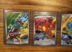 Pokemon First Partner Jumbo Kanto Starters Bulbasaur Charmander Squirtle - Image 2