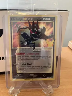 SEALED Greninja Gold Star SWSH144 Pokemon Celebrations Black Star PROMO - Image 1